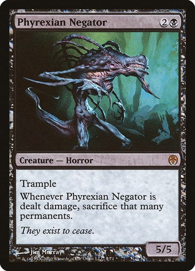 Phyrexian Negator - Duel Decks: Phyrexia vs. the Coalition - 1 - FOIL
