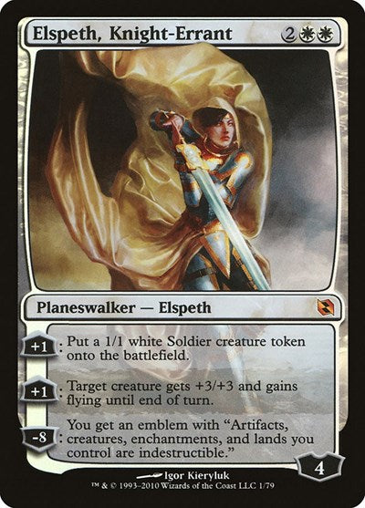 Elspeth, Knight-Errant - Duel Decks: Elspeth vs. Tezzeret - 1 - FOIL