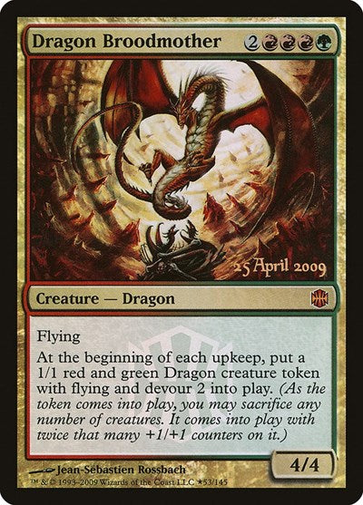 Dragon Broodmother - Prerelease Cards - 53 - FOIL