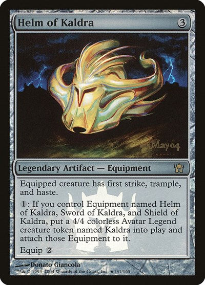 Helm of Kaldra - Prerelease Cards - 131 - FOIL