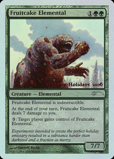 Fruitcake Elemental - Special Occasion - 2006 - FOIL