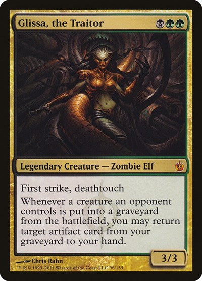 Glissa, the Traitor - Mirrodin Besieged - 96 - FOIL
