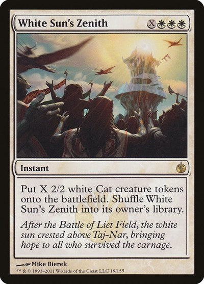 White Sun's Zenith - Mirrodin Besieged - 19 - FOIL