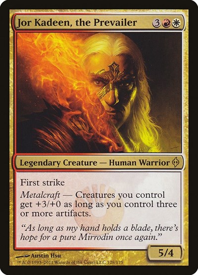 Jor Kadeen, the Prevailer - New Phyrexia - 128 - FOIL