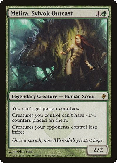 Melira, Sylvok Outcast - New Phyrexia - 115