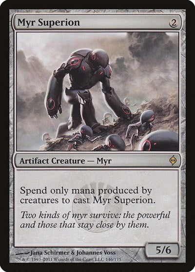 Myr Superion - New Phyrexia - 146 - FOIL