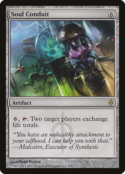 Soul Conduit - New Phyrexia - 158 - FOIL