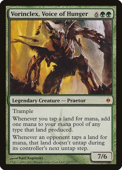 Vorinclex, Voice of Hunger - New Phyrexia - 127 - FOIL