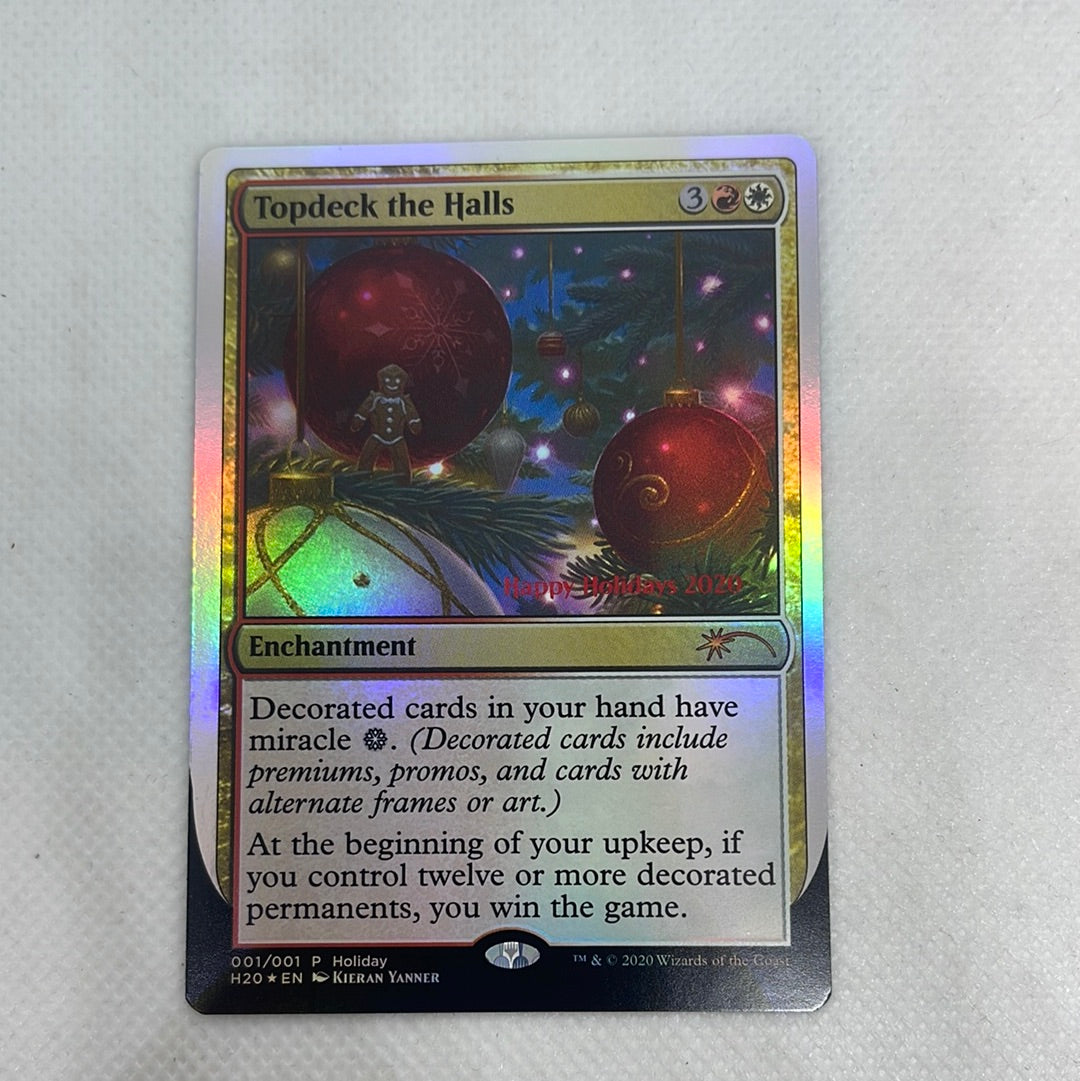 Topdeck the Halls- WOTC Holiday Promo Foil