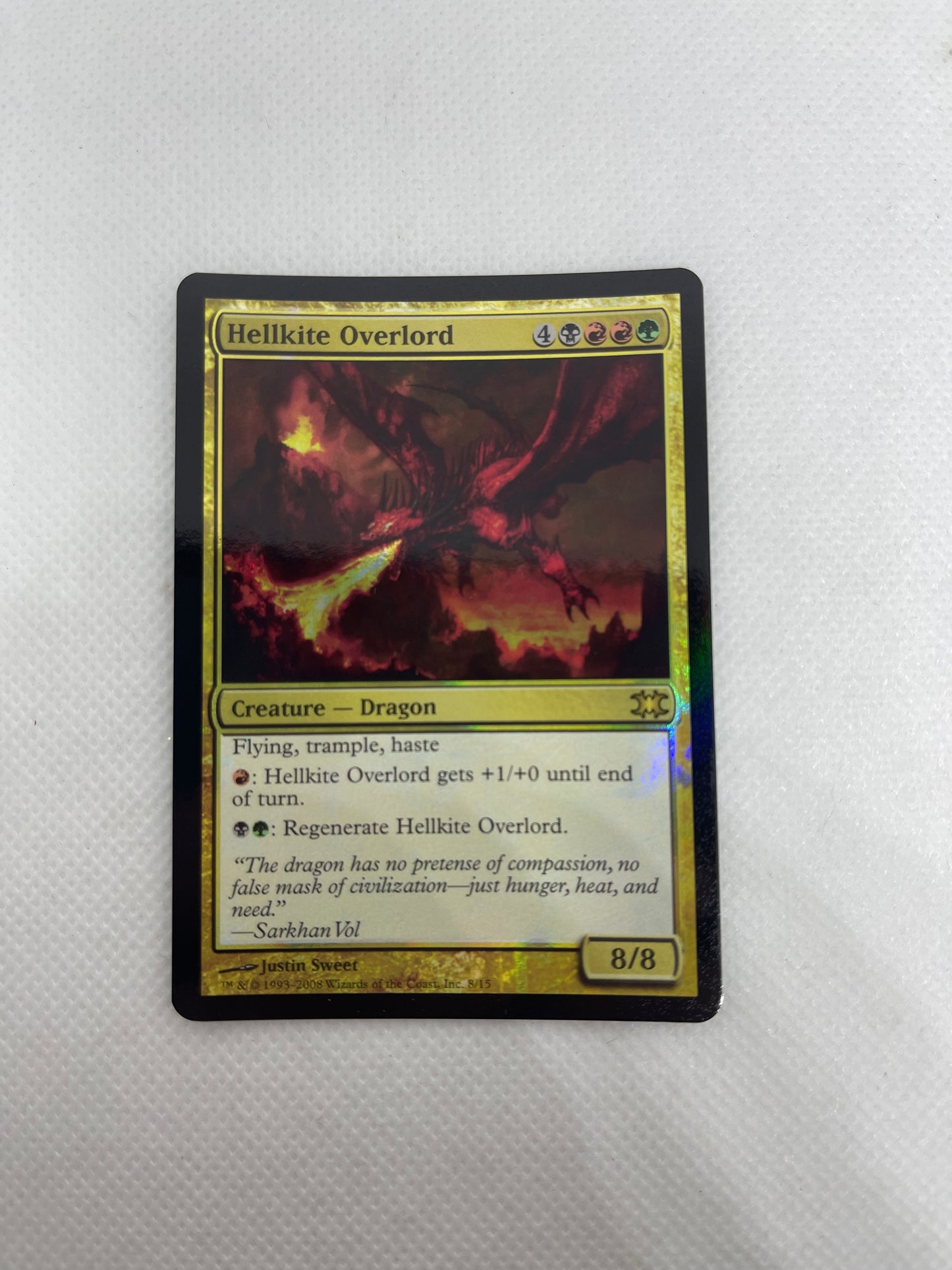 Hellkite Overlord - From the Vault Dragons #008 FOIL