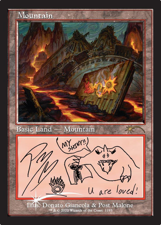 Mountain (Post Malone) - Secret Lair Drop Series - 1193 - FOIL