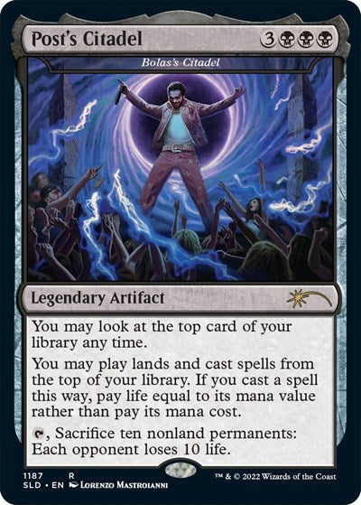 Post's Citadel - Bolas's Citadel (Post Malone) - Secret Lair Drop Series - 1187