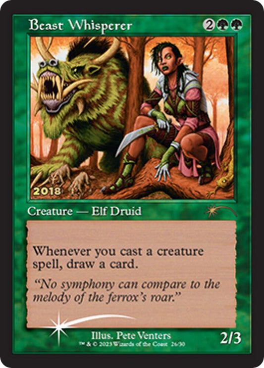 Beast Whisperer - 30th Anniversary Promos -  FOIL - 26
