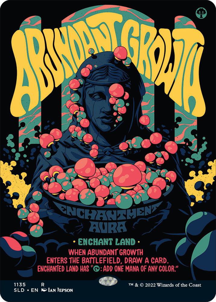 Abundant Growth - Secret Lair Drop Series - FOIL -  1135