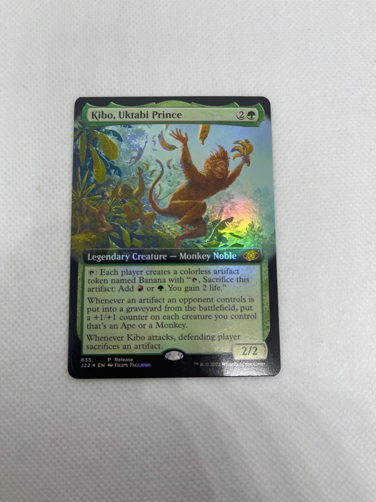 Kibo, Uktabi Prince - Jumpstart 2022 Launch Promo #835 FOIL