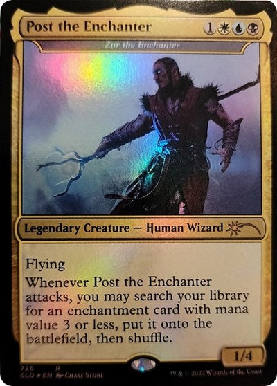 Post the Enchanter - Zur the Enchanter - Secret Lair Drop Series - 726 - FOIL
