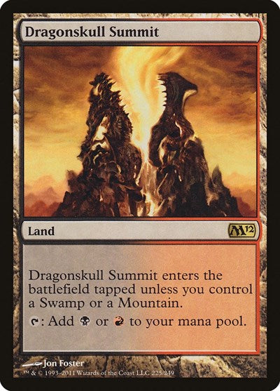 Dragonskull Summit - Magic 2012 (M12) - 225 - FOIL