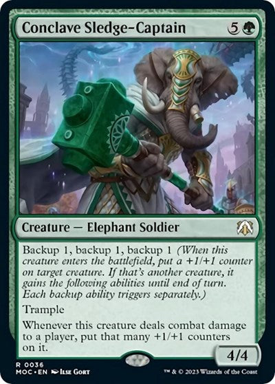 Conclave Sledge-Captain - Commander: March of the Machine - 36