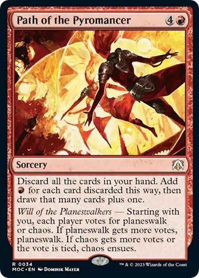Path of the Pyromancer - Commander: March of the Machine - 34