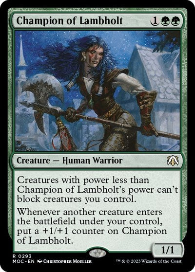 Champion of Lambholt - Commander: March of the Machine - 293