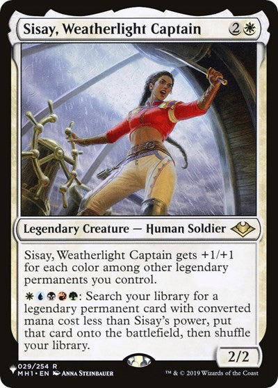 Sisay, Weatherlight Captain - The List Reprints - 29