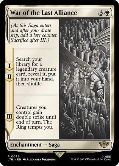 War of the Last Alliance - Universes Beyond: The Lord of the Rings: Tales of Middle-earth - 36