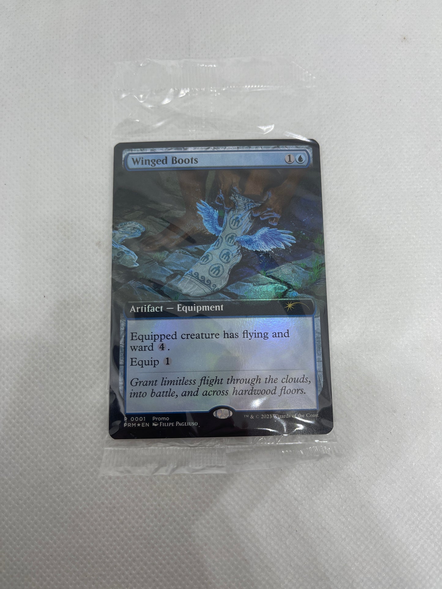 Winged Boots - Media Promo #001 FOIL