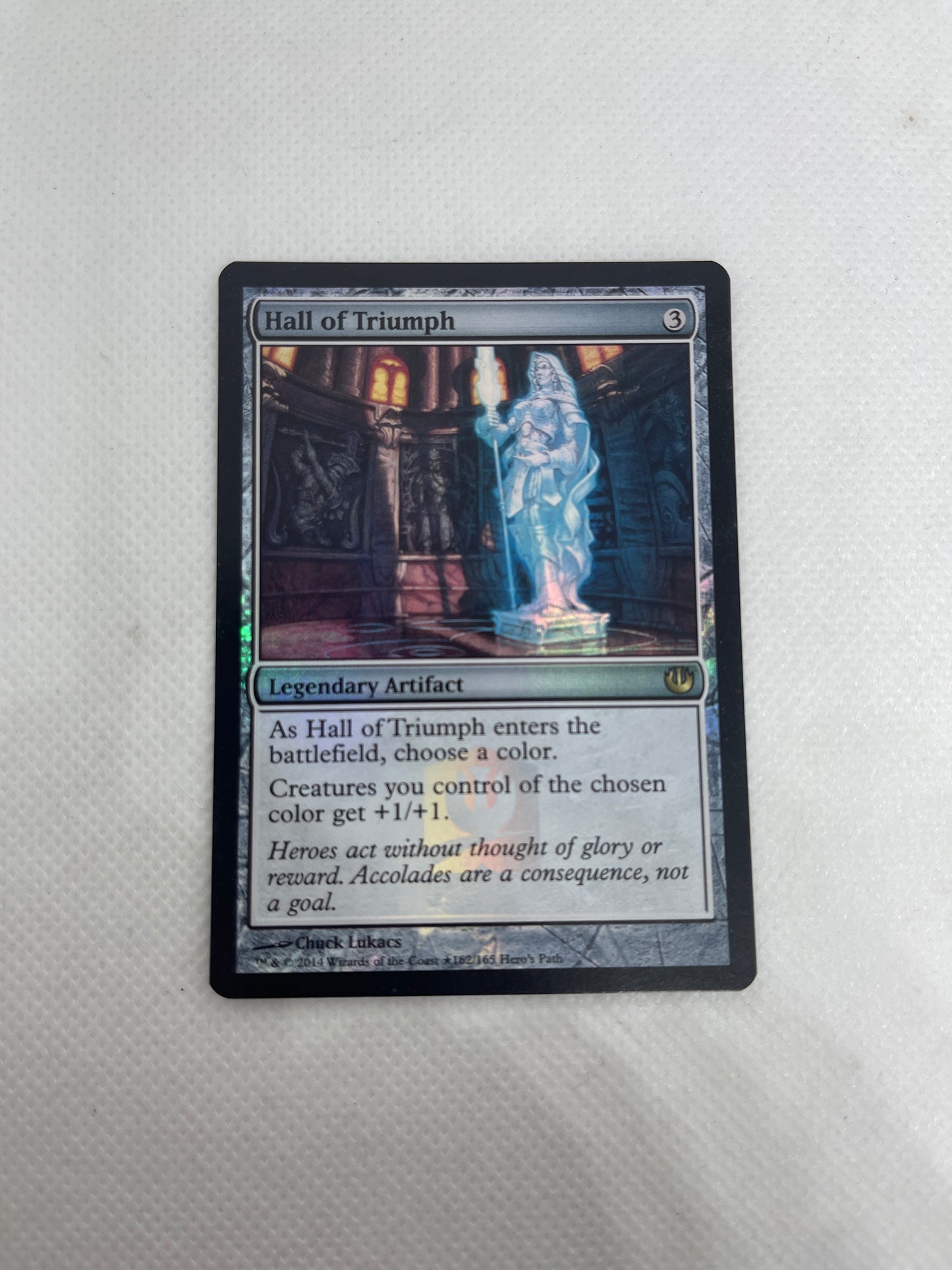 Hall of Triumph - Journey Into Nyx Game Day Promo #162 FOIL