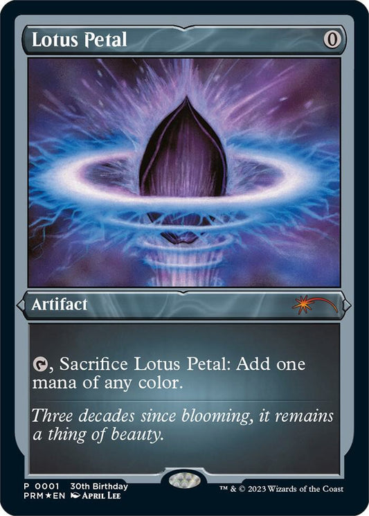 Lotus Petal (Foil Etched) - Unique and Miscellaneous Promos - FOIL - 1