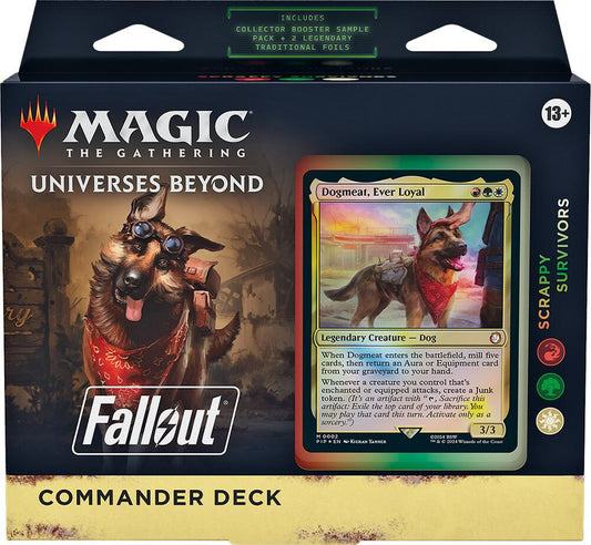 Universes Beyond: Fallout - Scrappy Survivors Commander Deck - Universes Beyond: Fallout -