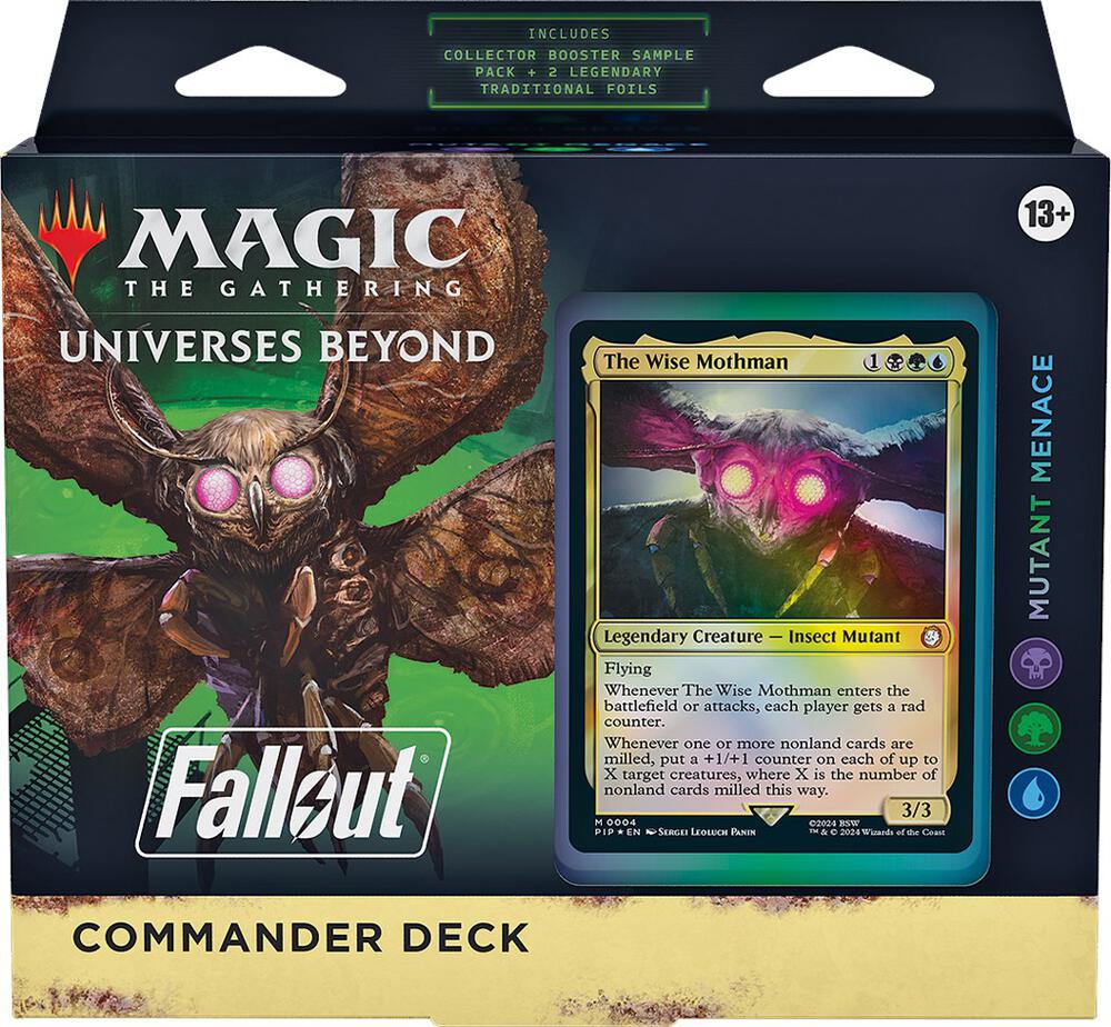 Universes Beyond: Fallout - Mutant Menace Commander Deck - Universes Beyond: Fallout -