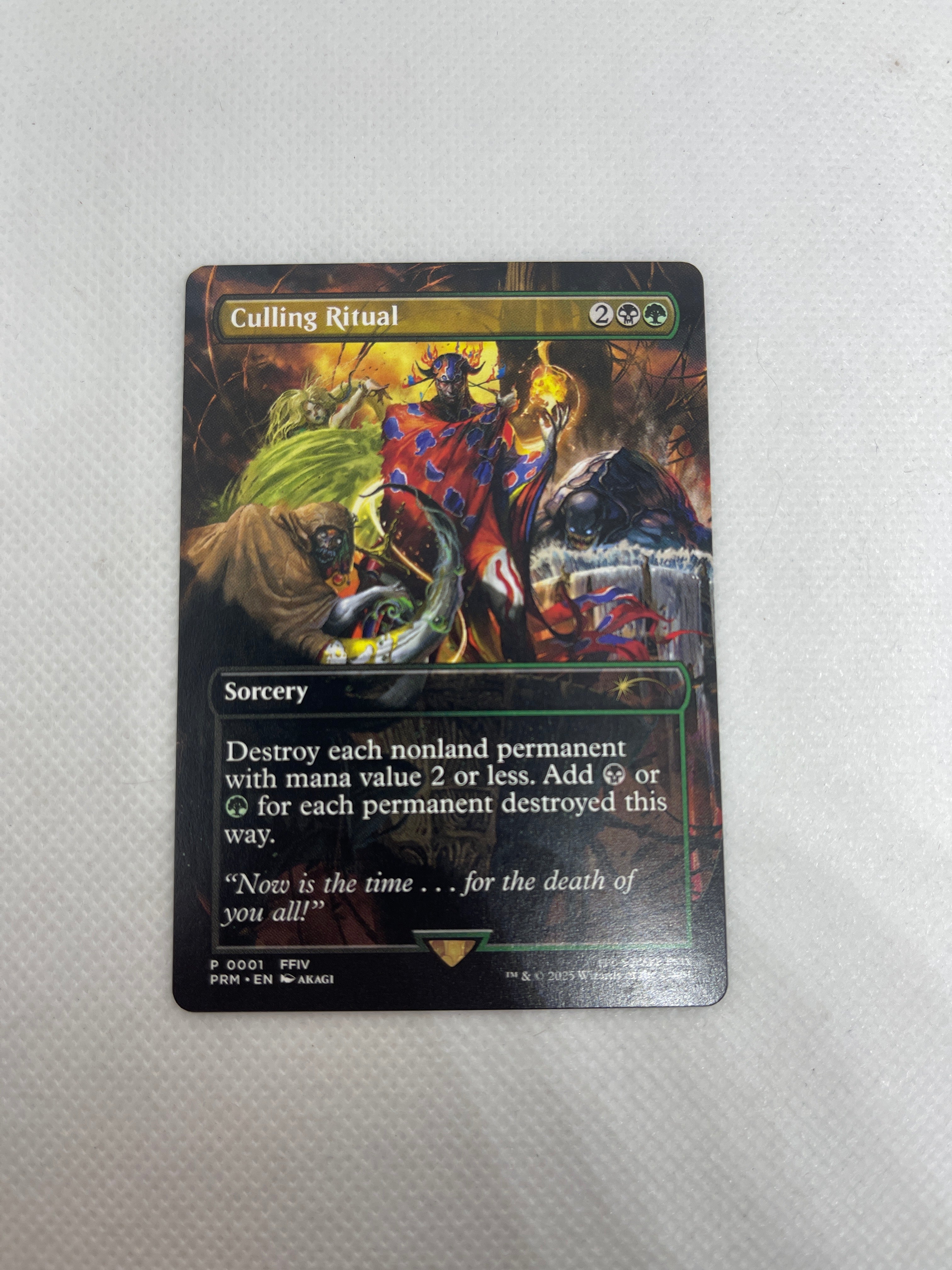 Culling Ritual - Promo #001 – Making Mythic