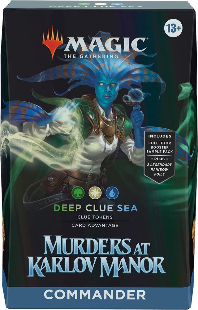 Murders at Karlov Manor Commander Deck - Deep Clue Sea - Commander: Murders at Karlov Manor -