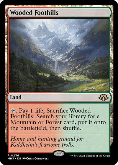 Wooded Foothills - Modern Horizons 3 - 236 - FOIL