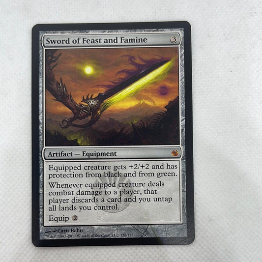 Sword of Feast and Famine - Mirrodin Besieged