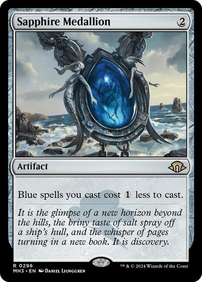 Sapphire Medallion - Modern Horizons 3 - 296 - FOIL