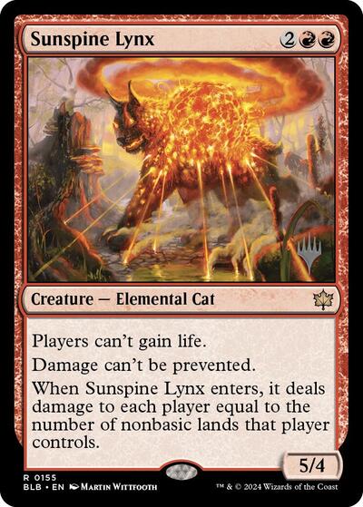 Sunspine Lynx - Promo Pack: Bloomburrow - 155