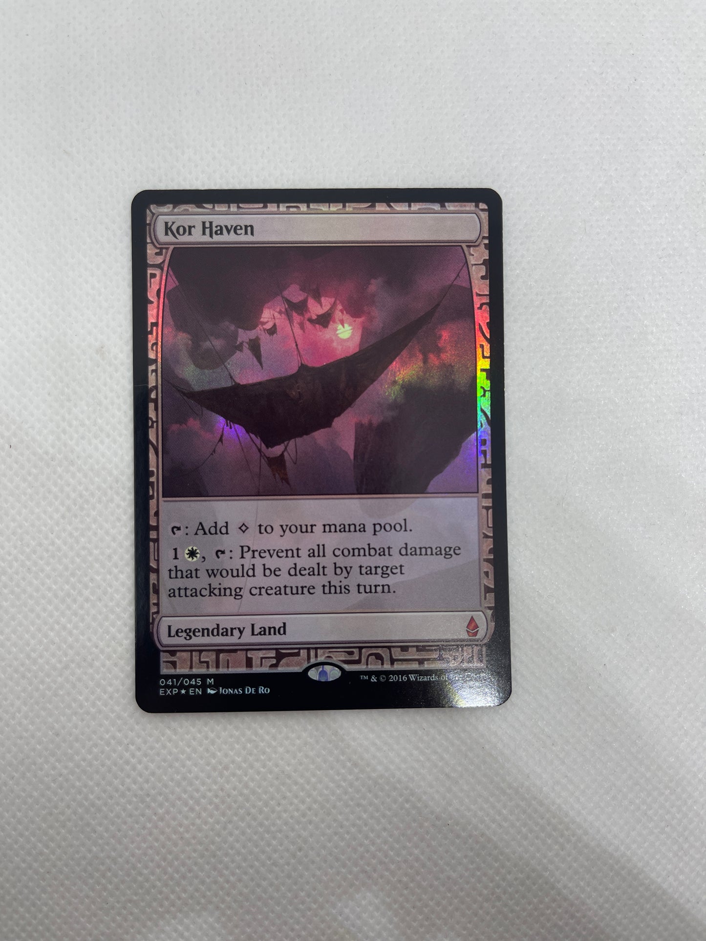 Kor Haven - Zendikar Expeditions #041 FOIL