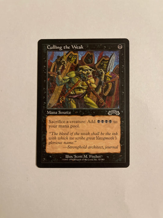 Culling the Weak - Exodus #55