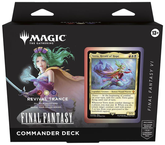 FINAL FANTASY Commander Deck - FINAL FANTASY VI Revival Trance - Commander: FINAL FANTASY -