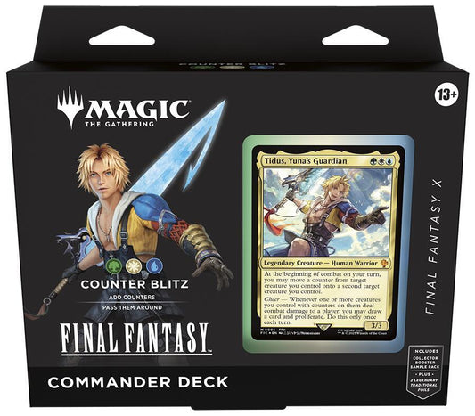 FINAL FANTASY Commander Deck - FINAL FANTASY X Counter Blitz - Commander: FINAL FANTASY -
