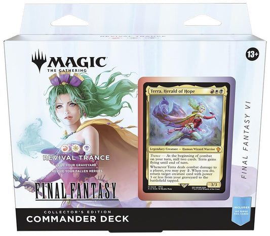 FINAL FANTASY Commander Deck - FINAL FANTASY VI Revival Trance (Collector's Edition) - Commander: FINAL FANTASY -
