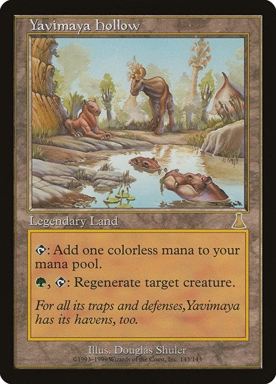 Yavimaya Hollow - Urza's Destiny - 143