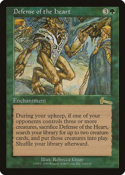 Defense of the Heart - Urza's Legacy - 100