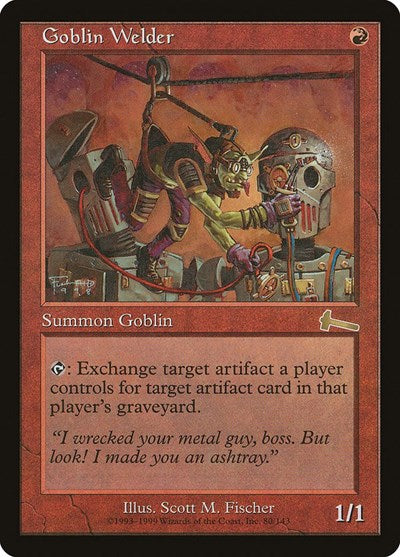 Goblin Welder - Urza's Legacy - 80