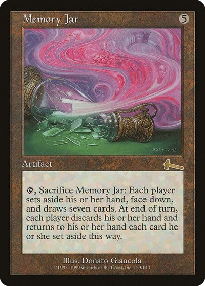 Memory Jar - Urza's Legacy - 129