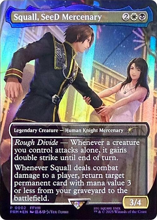 Squall, SeeD Mercenary - Standard Showdown Promos - FOIL - 2
