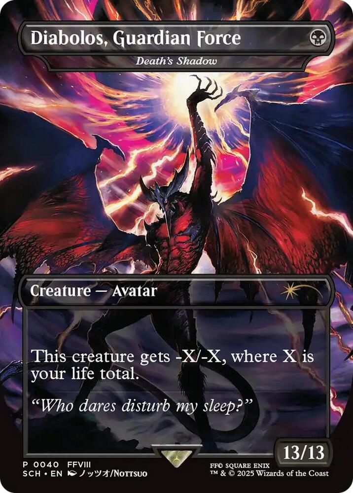 Diabolos, Guardian Force - Death's Shadow - Game Day & Store Championship Promos - Foil - 40