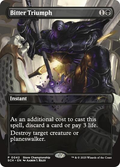 Bitter Triumph - Game Day & Store Championship Promos - 42
