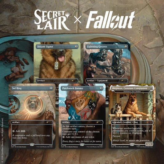 Secret Lair Drop: Secret Lair x Fallout: Greet the Dog - Non-Foil Edition